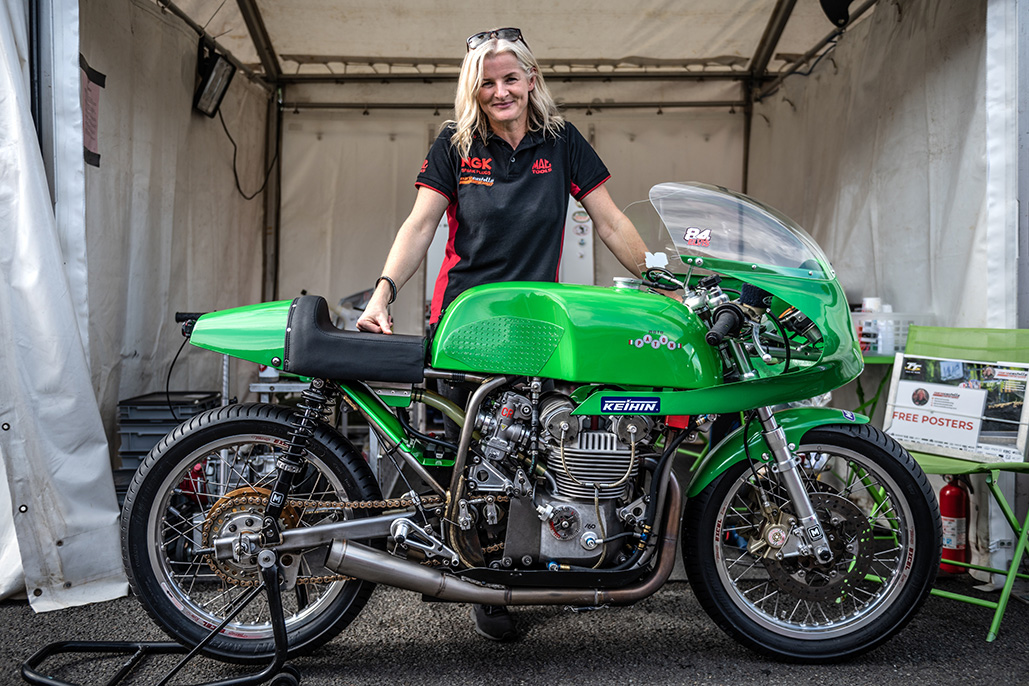 Hagerty partners with motorcycle racer and Isle of Man TT hero Maria Costello MBE