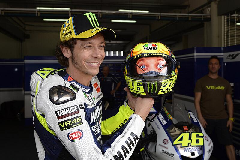 på en ferie konvergens betale AGV Corsa The Valentino Rossi Double Face Helmet | Motorcycle Industry News  by SBN