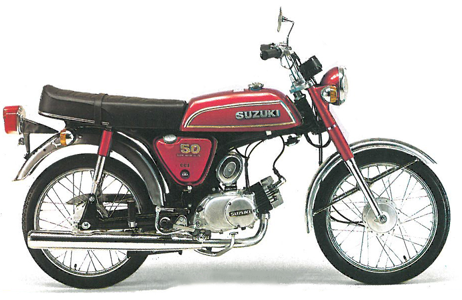 AP50 Added to Suzuki Vintage Parts