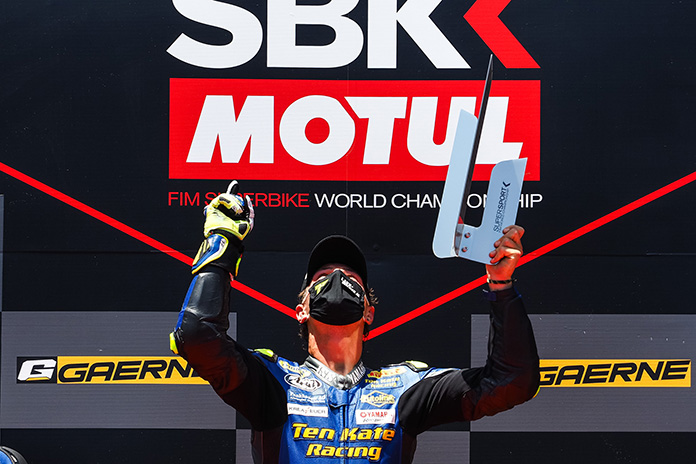 Aegerter Takes Emotional Maiden Worldssp Victory, Dedicates Win To Dupasquier