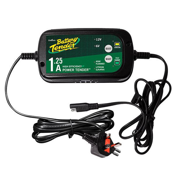 Battery Tender 1.25 amp Dual Selectable Power Tender