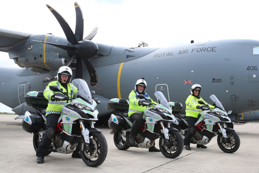 BikeSafe takes delivery of ten Ducati Multistrada 1200