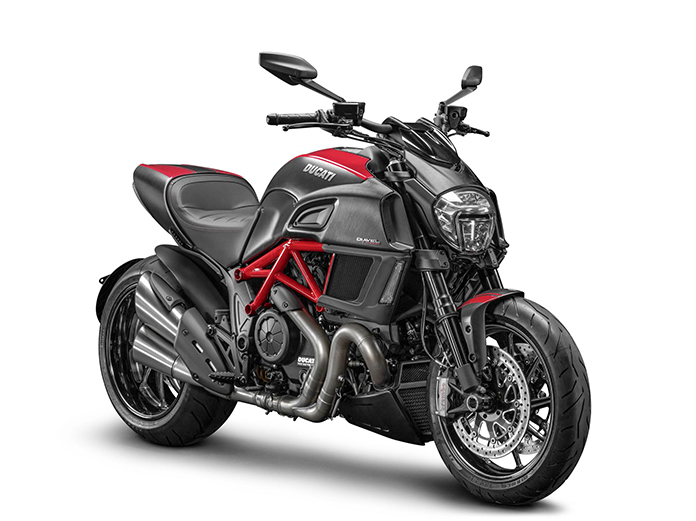 Brand new Ducati Diavel model unveiled in Geneva