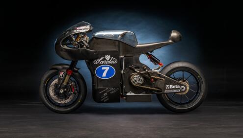 Bridgestone teams up with Saroléa electric superbike