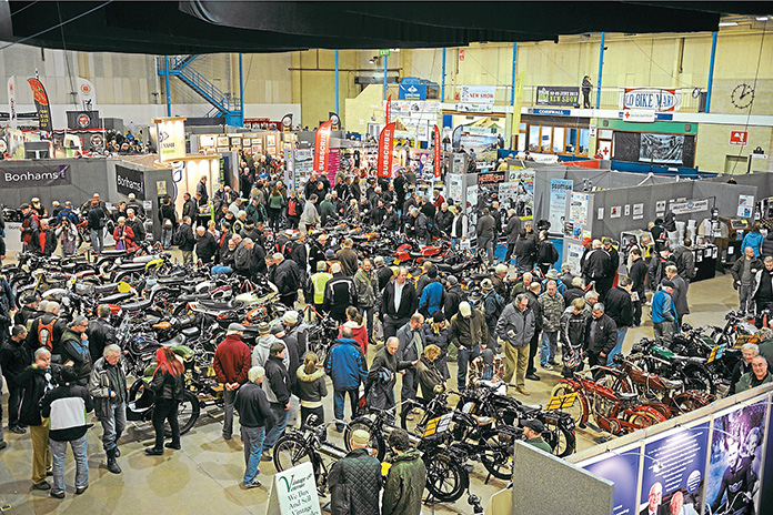 Celebration of Classic Machines at Bristol Show