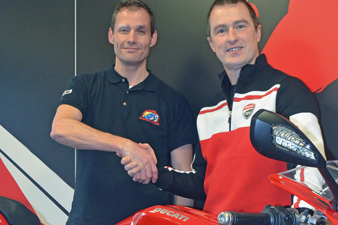 Ducati UK join forces with the California Superbike School for 2014