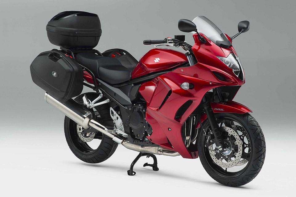 GSX1250FA Gets Luggage as Standard and V-Strom Sport Available