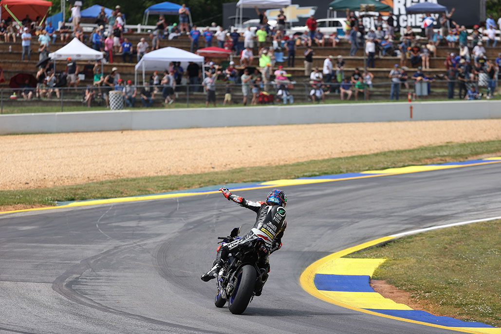 Gagne Finally Gets His First Superbike Win At Michelin Raceway Road Atlanta