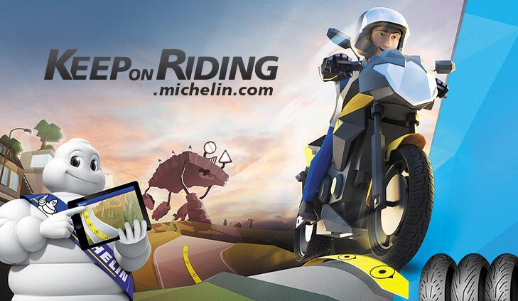 Keep on riding – and get money back – with Michelin