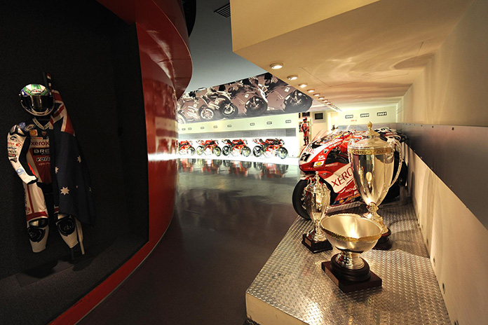 Make a virtual tour of the Ducati Museum in Bologna with Google Maps