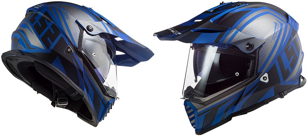 New Paint For Pioneer Dual Sport Helmet