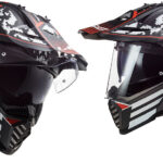 New paint for Pioneer dual sport helmet