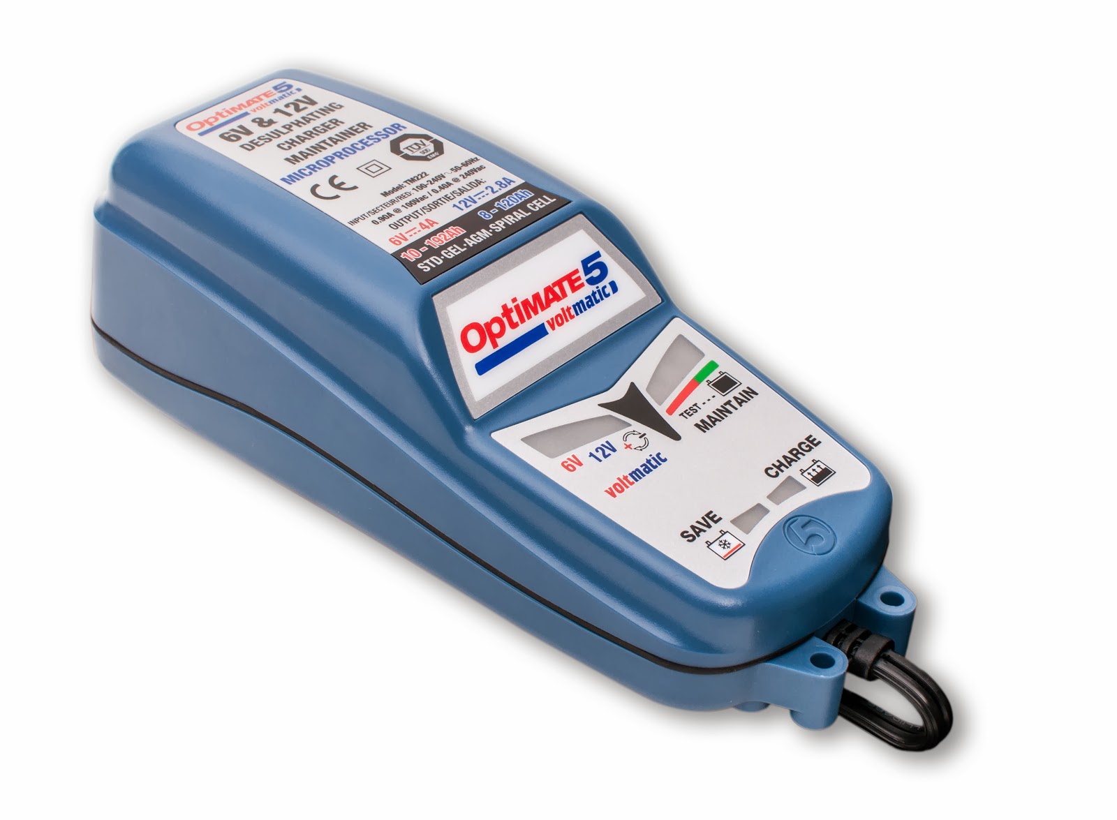 Optimate 5 Voltmatic Recovers Both 6 And 12 Volt Batteries