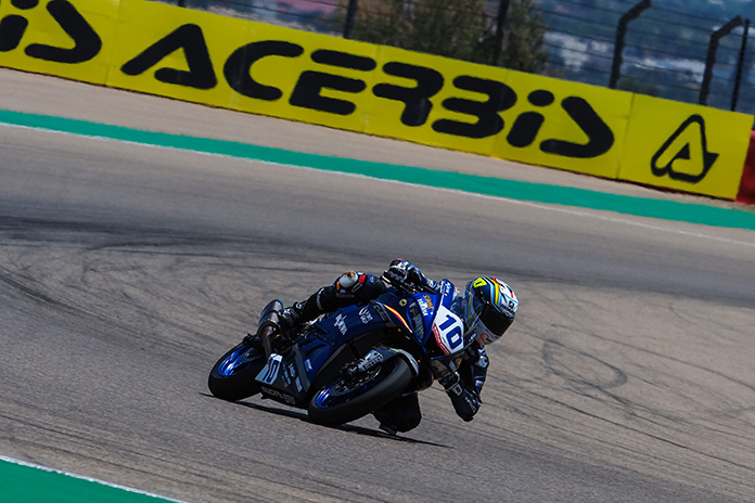 Orradre tops the opening day of WorldSSP300 action at Aragon