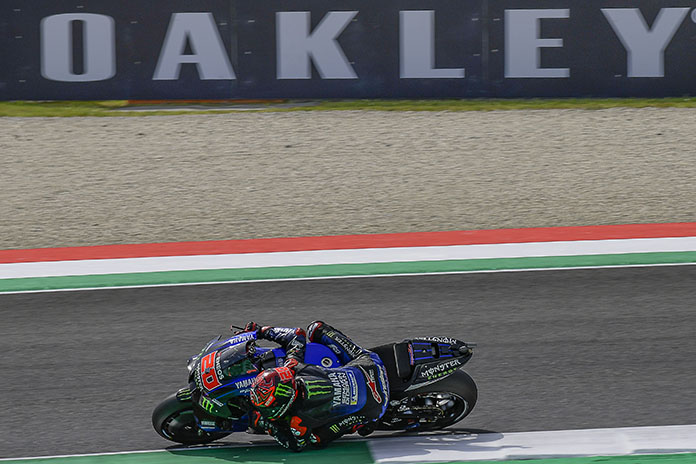 Quartararo makes it four in a row with pole and a lap record at Mugello