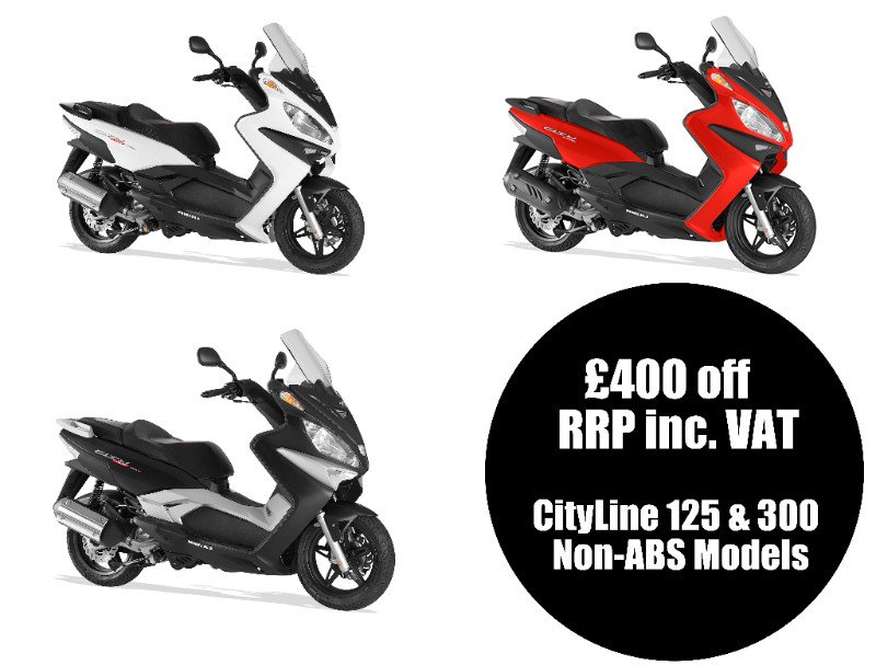 Rieju City Line Special Offer Save £400 Inc VAT Whilst Stocks Last