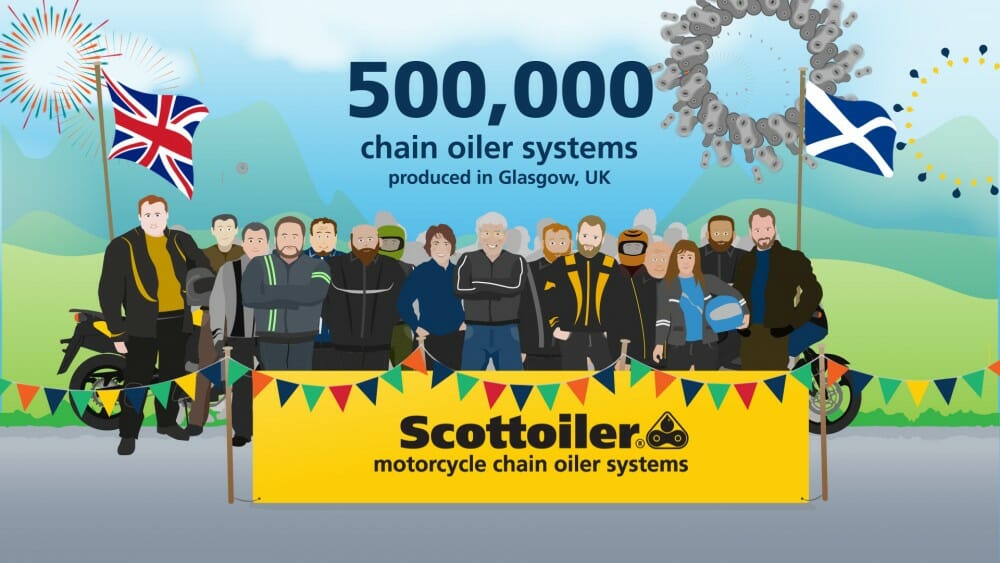 Scottoiler celebrate 500k production milestone