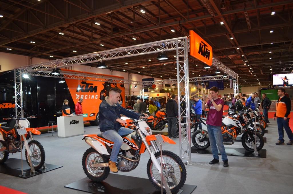 See and Feel the KTM 2015 Street Range at London Excel in February