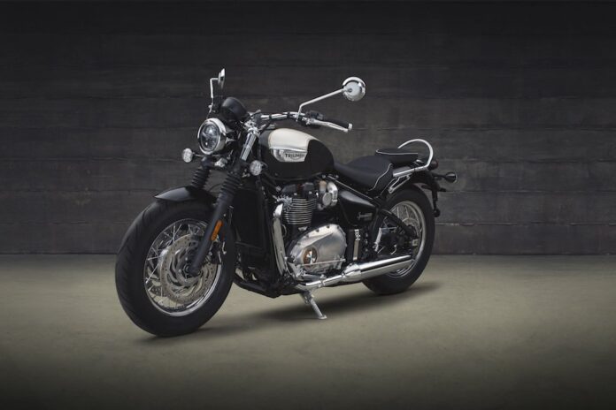 The Triumph Bonneville Speedmaster