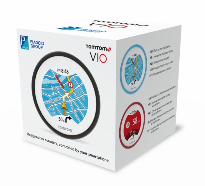 Tomtom Vio | Piaggio And Vespa Edition