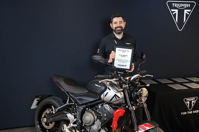 Total Triumph Wins Dealer Of The Year Award