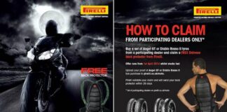 Pirelli Partners With Dainese To Offer Customers A Free Back Protector