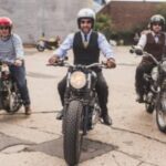 Bikes, blazers, beards and banter give a two-fingered salute to prostate cancer