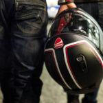 Exchange your full face helmet and receive £100 towards a new Ducati Arai helmet