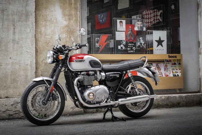 Free £500 Personalisation Offer On Triumph Bonneville T120 In March