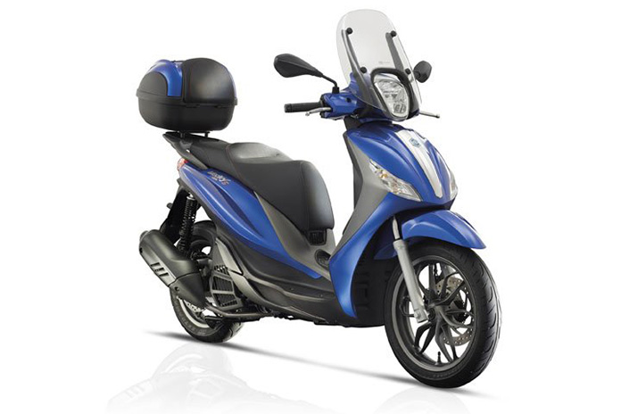 Medley of add-ons for new Piaggio scooter