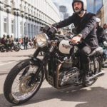 Motorcyclists across the UK dress dapper and take to the highway for charity