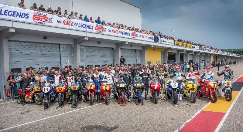 Record Crowd of over 30,000 Thrilled by World GP Bike Legends at ADAC Sachsenring Classic