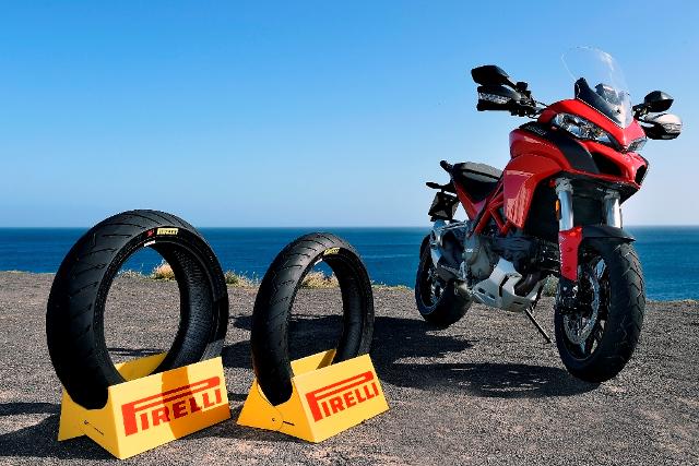 SCORPION ™ Trail II, the latest tyre from Pirelli, opens the path to adventure, equipping the new Ducati Multistrada 1200