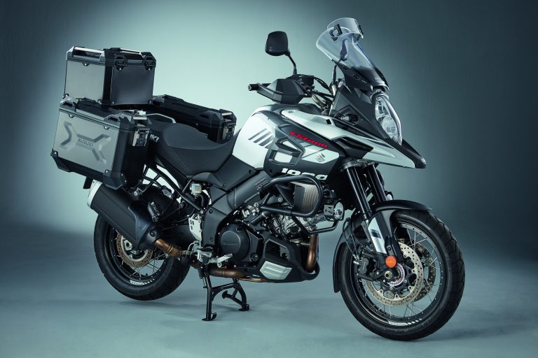 Save with new Suzuki V-Strom 1000 aluminium luggage set