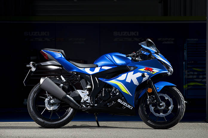 Suzuki proud to be sole manufacturer fitting MASTER security kits to 125cc machines