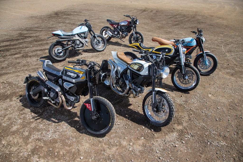 The Land of Joy comes to the Bike Shed with six customised Ducati Scramblers