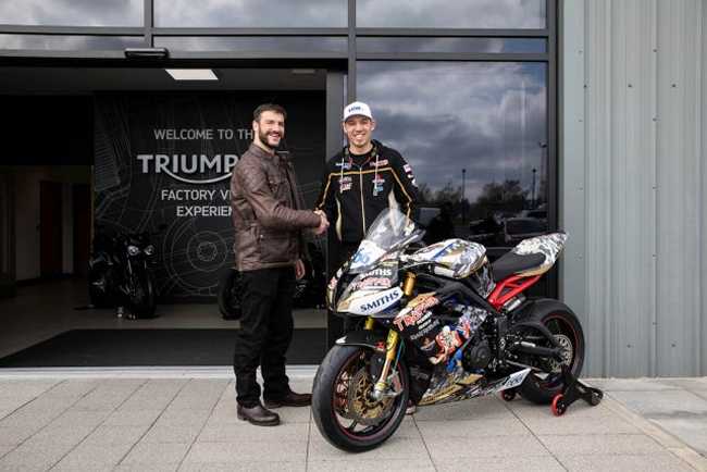 Triumph Motorcycles announce their support for two top rank riders