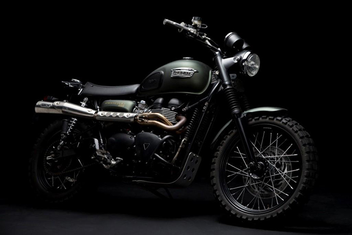 Triumph Scrambler Featured in Jurassic World Raises a Record Breaking £28,000