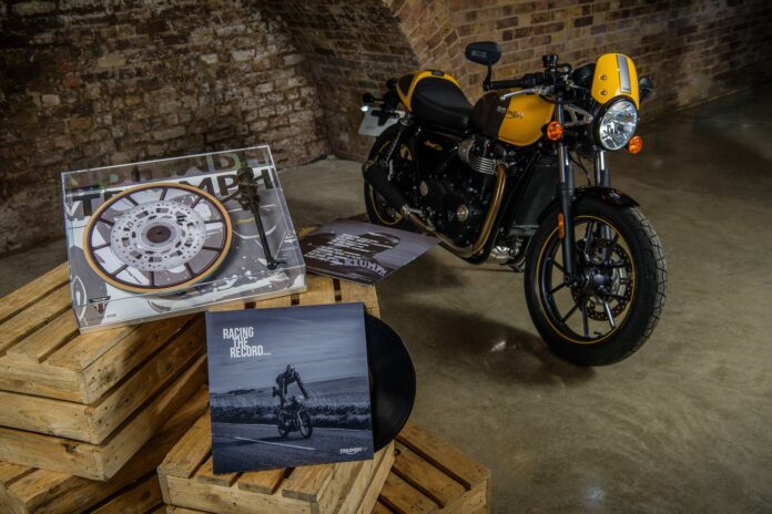 Triumph taps into rock ‘n’ roll heritage with special edition vinyl and turntable
