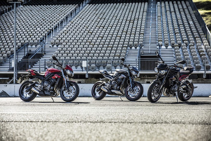 Triumph’s new Street Triple range set for UK public debut