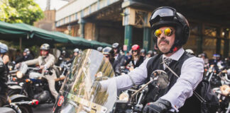 Bikes, Blazers, Beards And Banter Give A Two-fingered Salute To Prostate Cancer