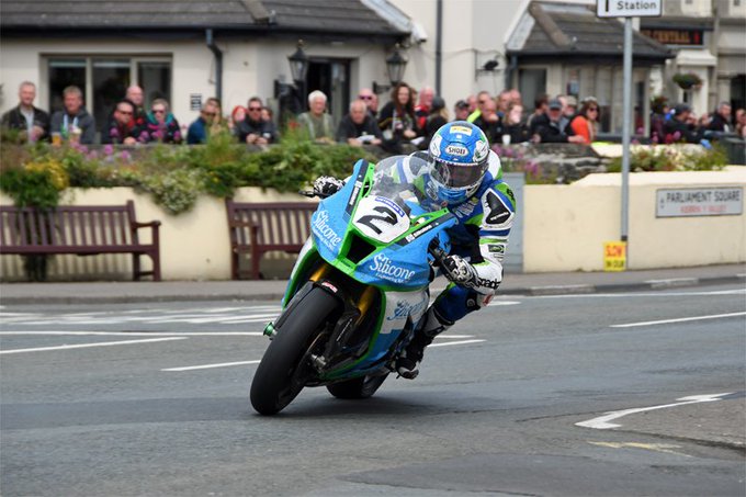 Harrison takes victory in superb Senior TT to give Kawasaki first Senior win since 1975.