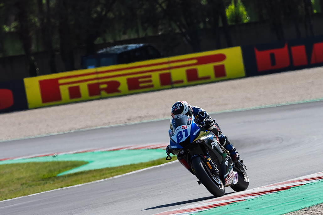 Gonzalez leads Odendaal in tight fight on Friday at Misano in WorldSSP