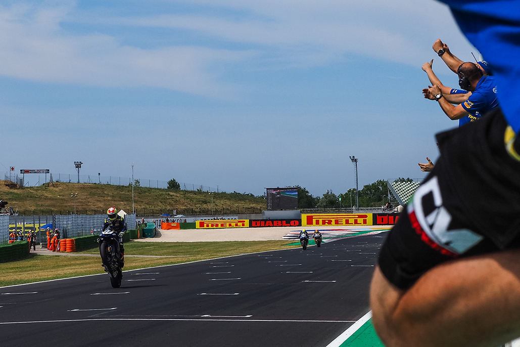 Aegerter takes back-to-back wins as Yamaha win their 100th WorldSSP race