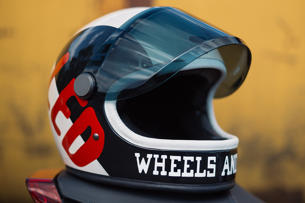 Win Indian Motorcycle X Wheels & Waves Limited Edition Hedon Helmet