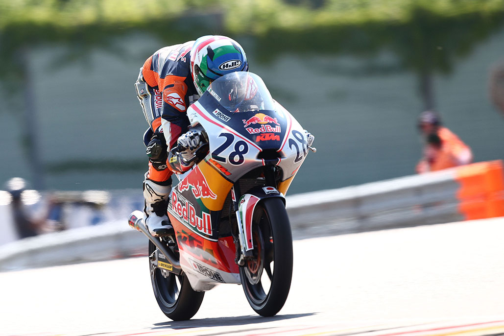 Bertelle betters Holgado and Aji in Sachsenring Rookies Qualifying