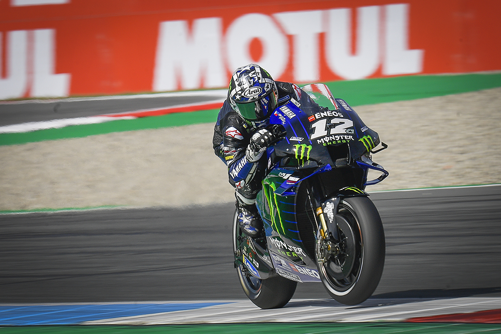 Viñales, Quartararo and Bagnaia prepare for battle from the front row