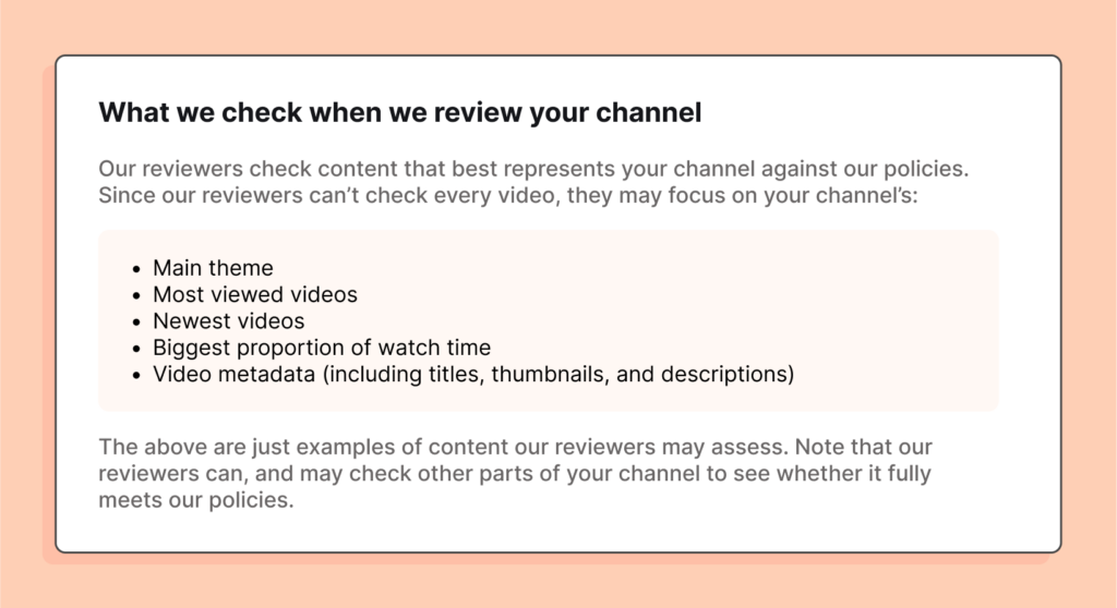 How to comply with YouTube's monetization policy?