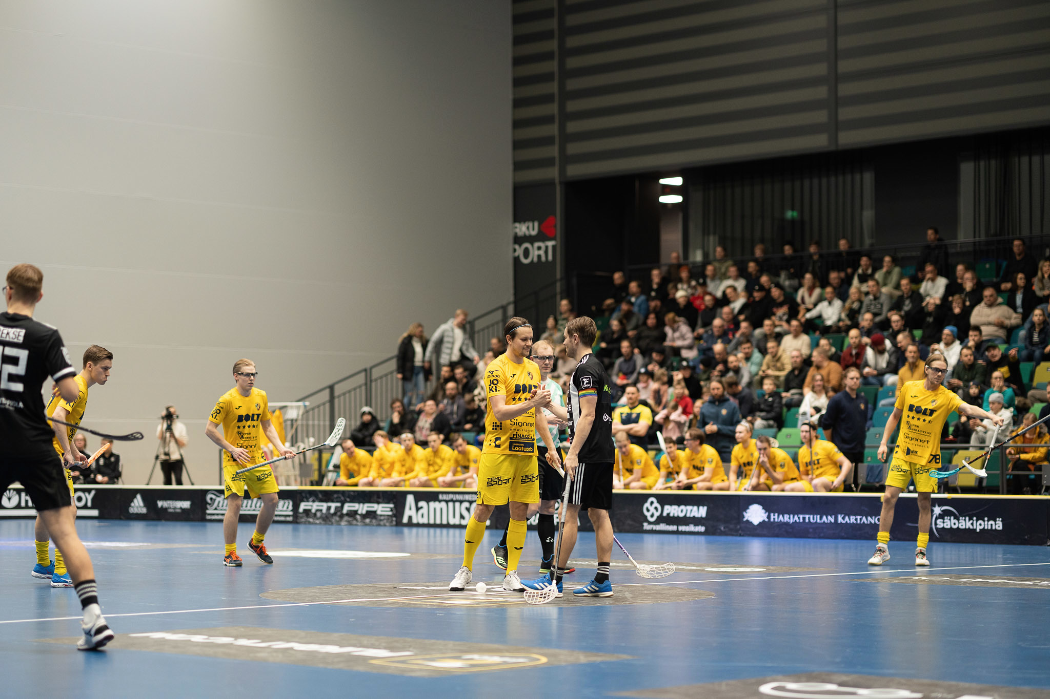 Urheilua parhaalla paikalla Werstas-aitiossa