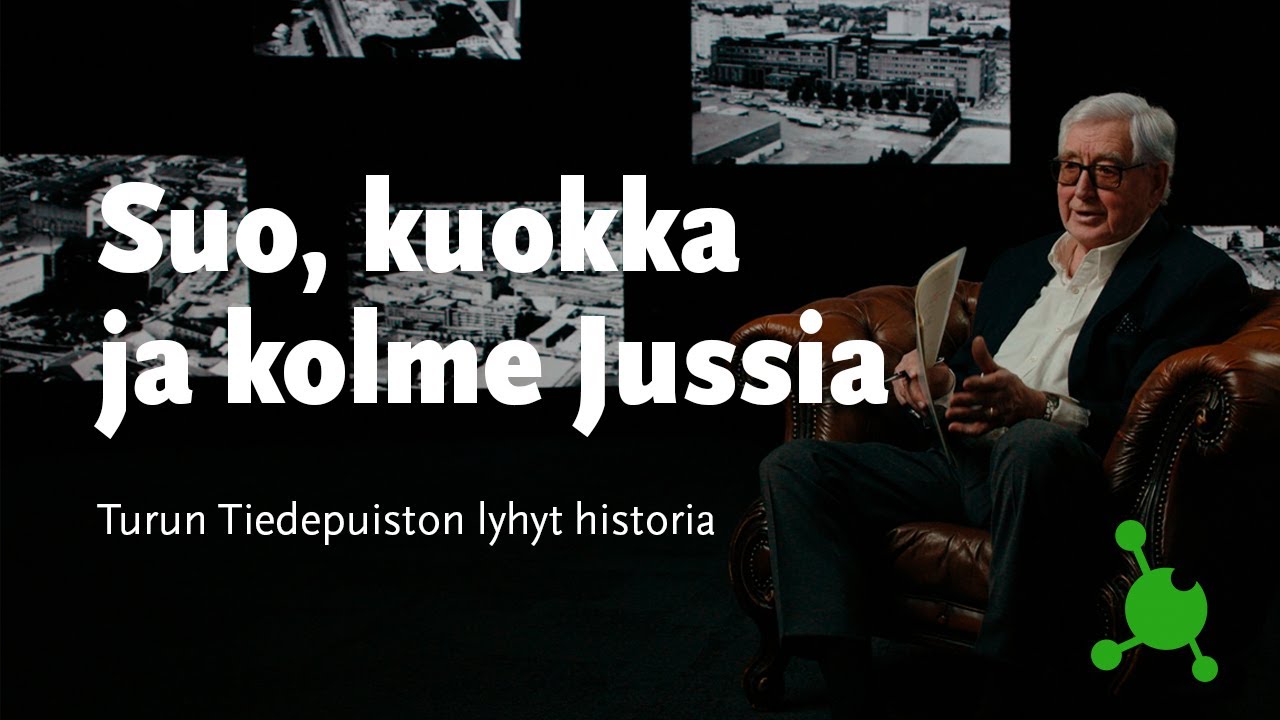 Turun Tiedepuiston lyhyt historia videolla